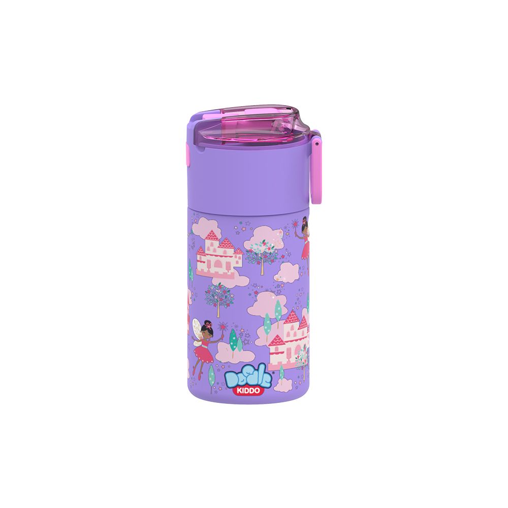 Doodle Kiddo - Stainless Steel Water Bottle - Ballerina - 450 ml