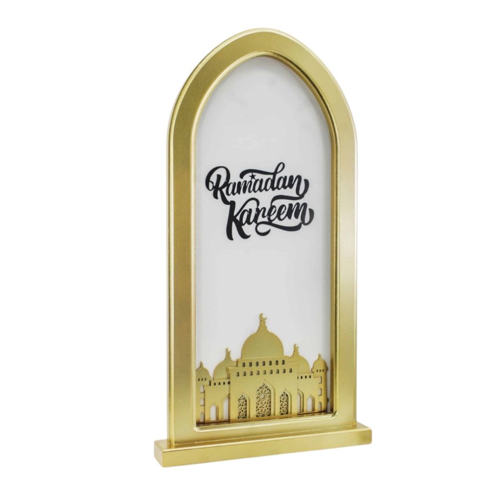 Doodle Kiddo - Ramadan Kareem Light Home Decor - Gold - Large