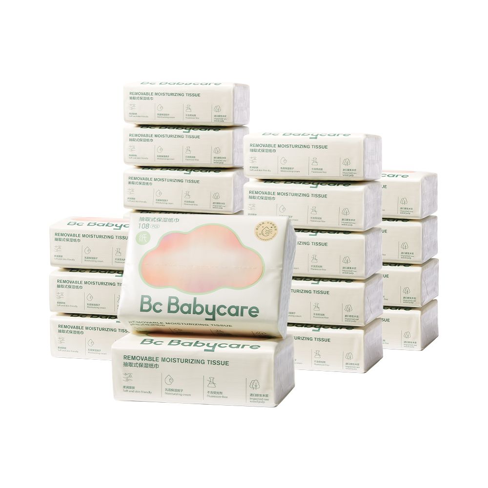 Babycare - Moisturizing Tissue - Pack of 18 - 1944 Pcs