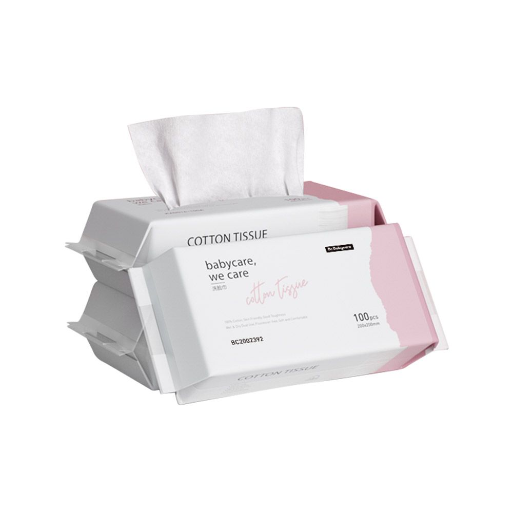 Babycare - Cotton Tissue - Pack of 3 - 300 Pcs