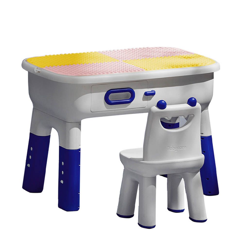 Babycare - Kids Activity Table And Chair Set - Blue