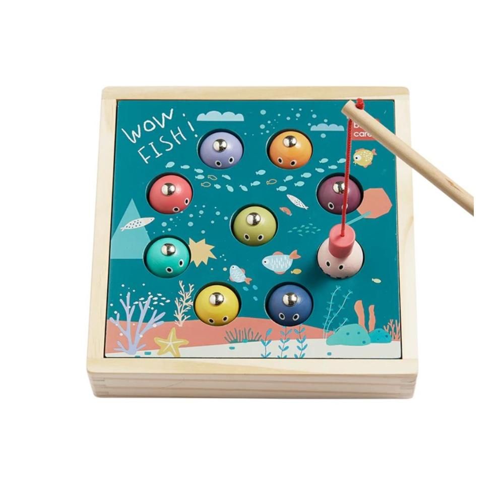 Babycare -  Fishing Game Wooden Toy Set