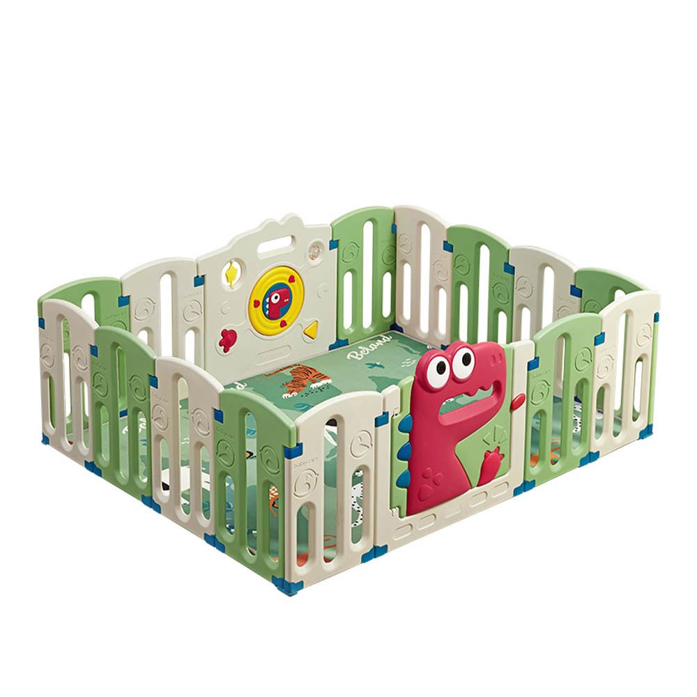 Babycare - Barron Playpen - 16pcs - Dino