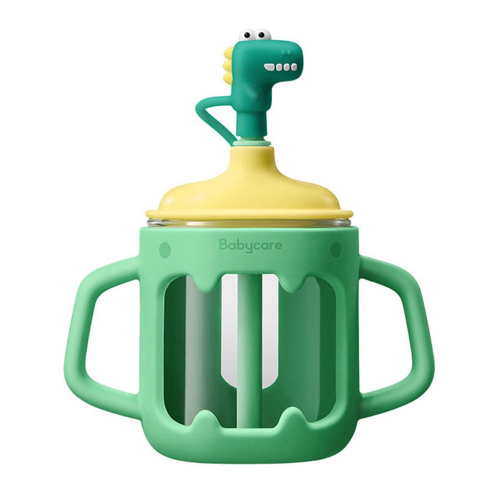 Babycare - Baby Milk Cup - T-Rex Toby - Rhine Green