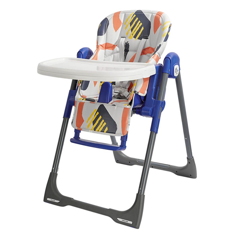 Babycare - Baby High Chair - Abstract/Blue