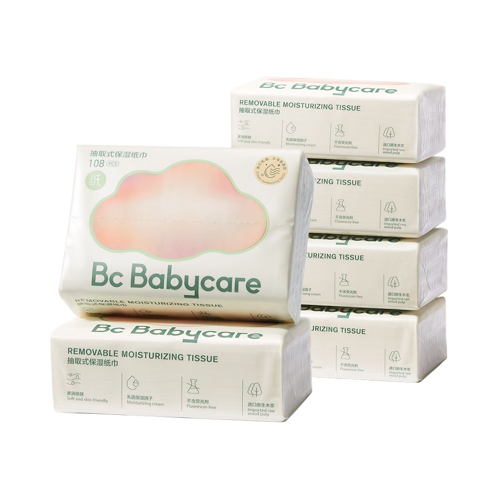 Babycare - Moisturizing Tissue - Pack of 6 - 648 Pcs