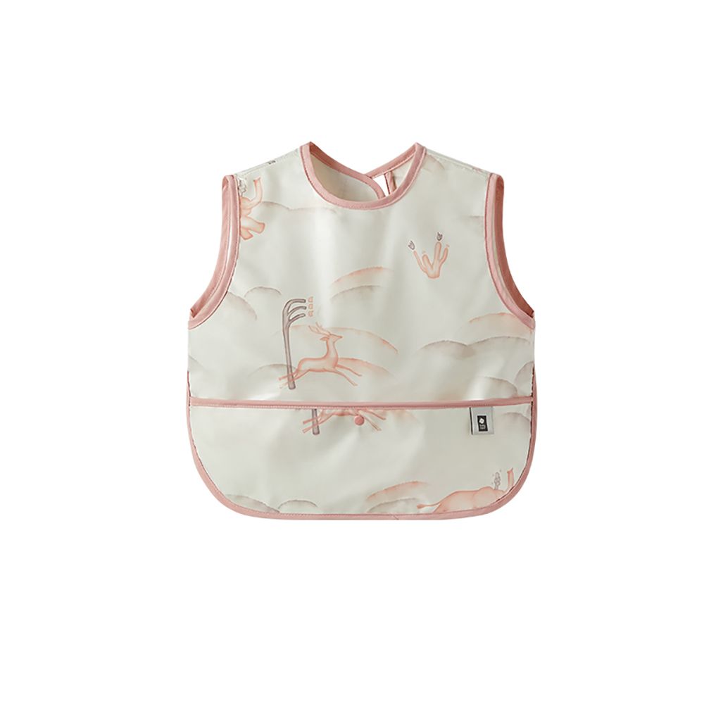 Babycare - Waterproof Oversleeves Bota Bib - Light Pink