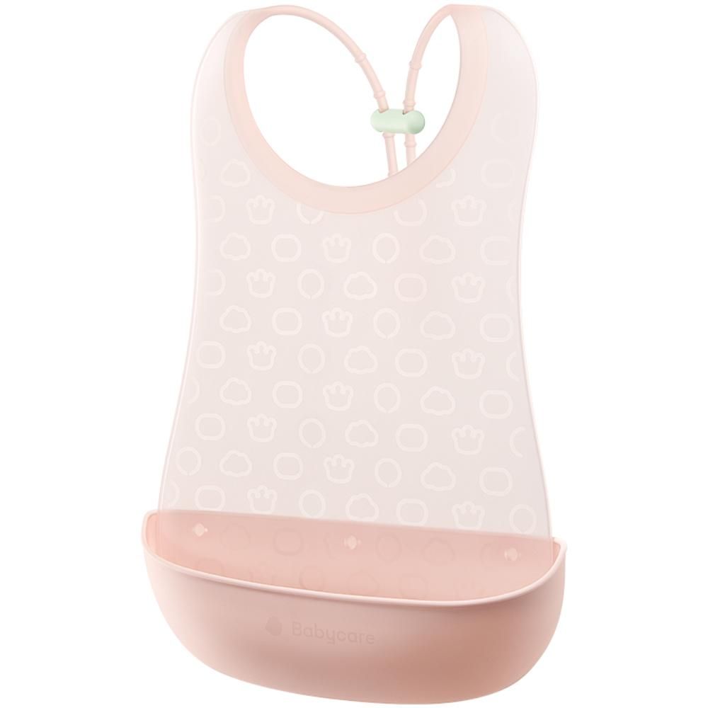 Babycare - 2-In-1 Baby Bib - Pink