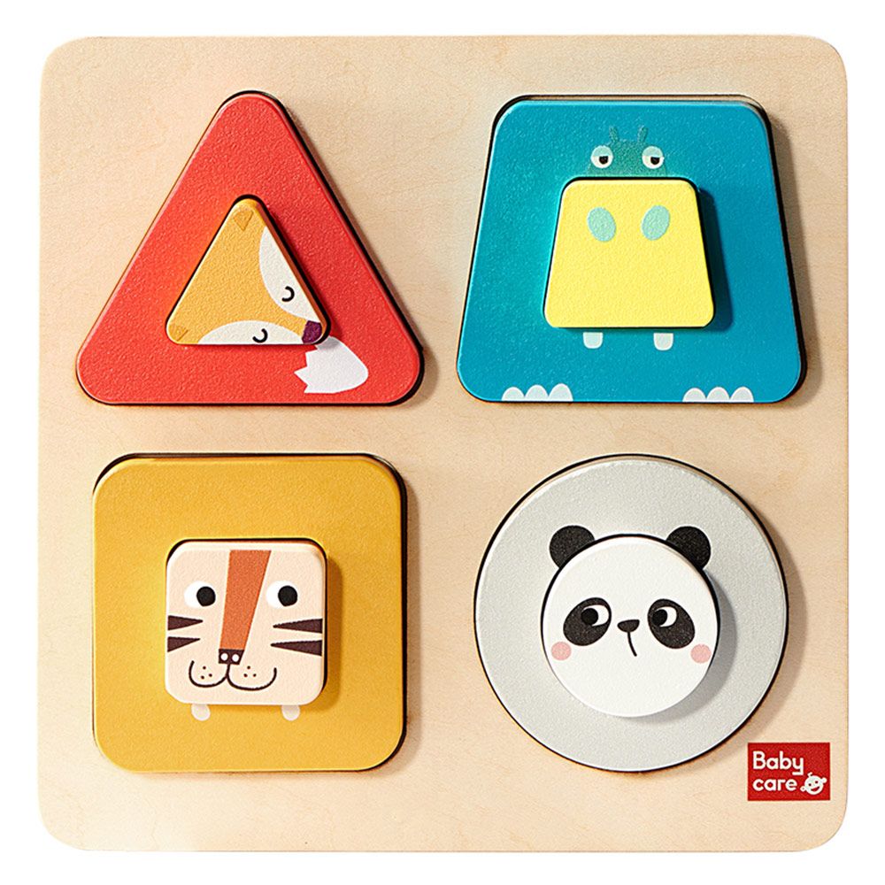 Babycare - Shapes Building Blocks - Multicolor