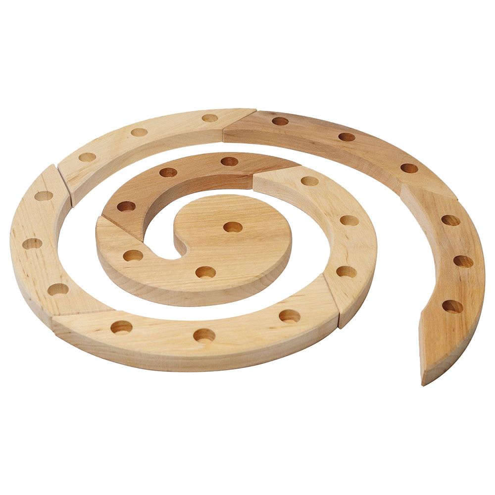 Grimm's - Birthday Spiral Decoration - Natural