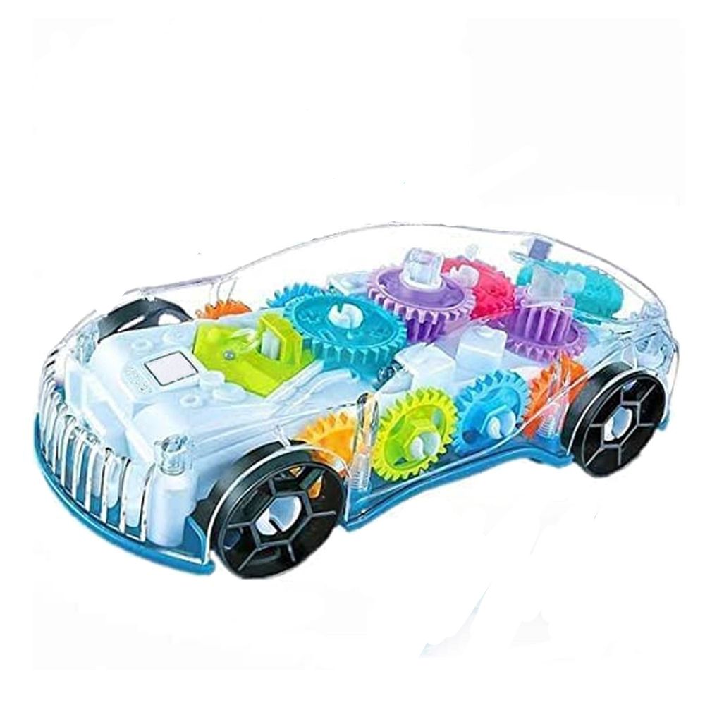 Brain Giggles - Moving Gear Battery Operated Musical Toy Car