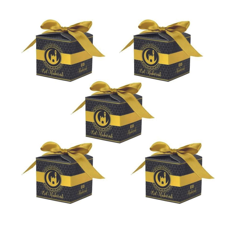 BrainGiggles - Eid Mubarak Gift Boxes - 5 Pcs - Black