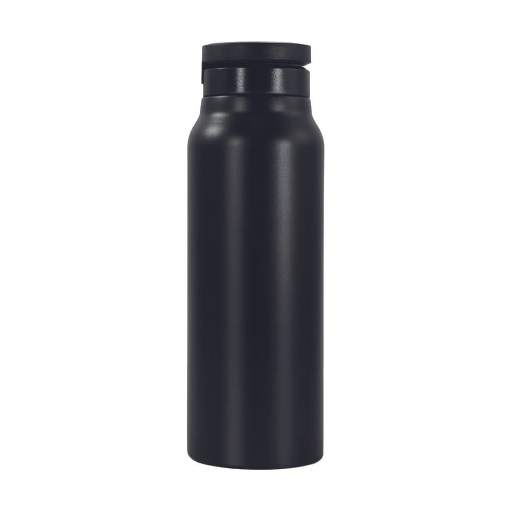 Brain Giggles - Stainless Steel Water Bottle With Magnetic Lid 750ml - Black