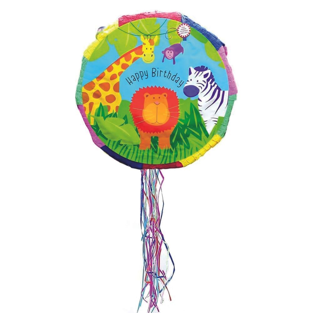 Brain Giggles - Happy Birthday Party Pinata - Jungle - 44 cm