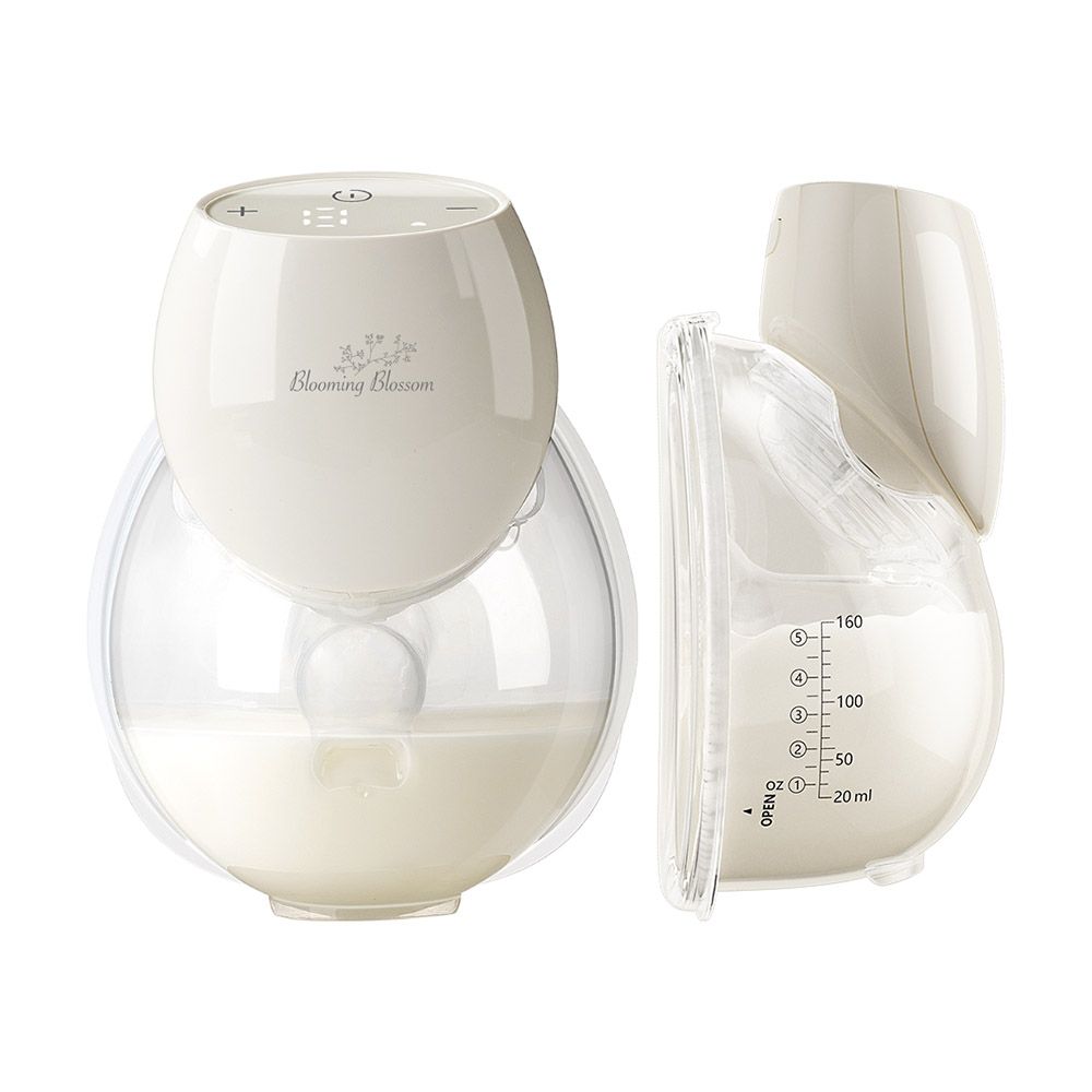 Blooming Blossom - Wearable Electric Breast Pump - White - 200 ml