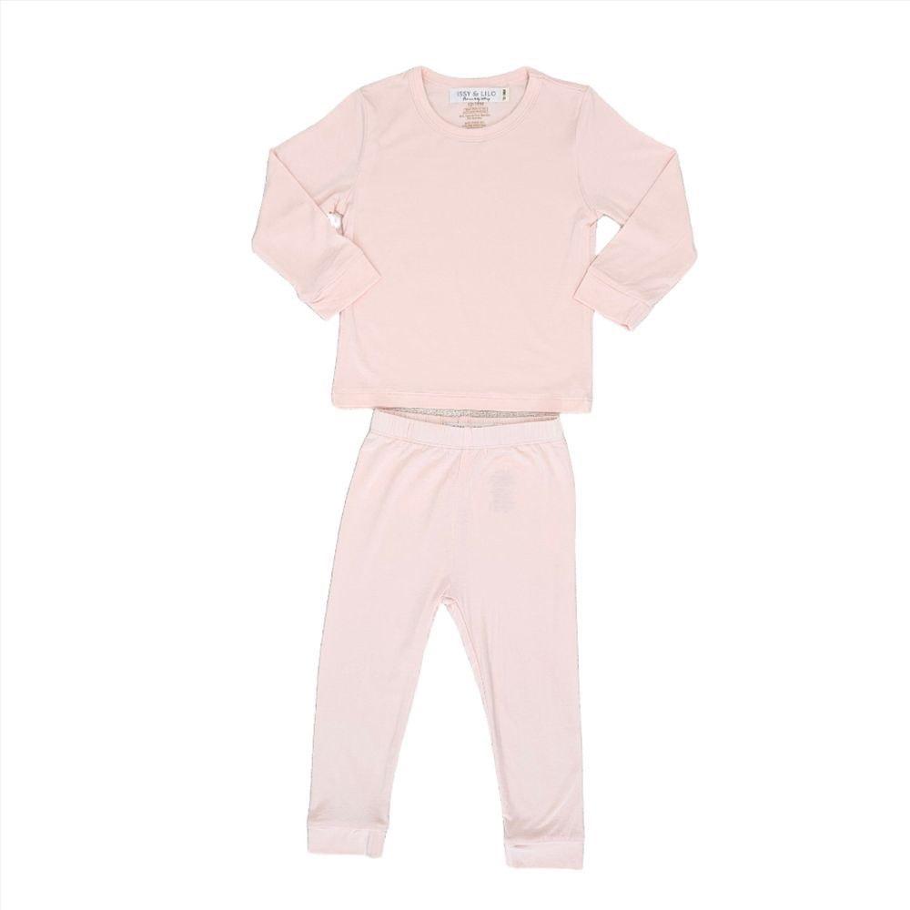 Issy & Lilo - 2pc-Set - Long Sleeves Pyjama Set - Pink