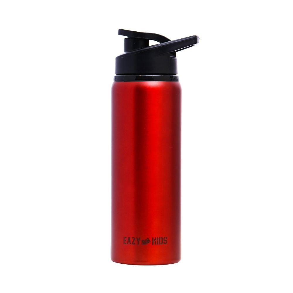 Eazy Kids - Stainless Steel Sports Water Bottle - 700ml - Red