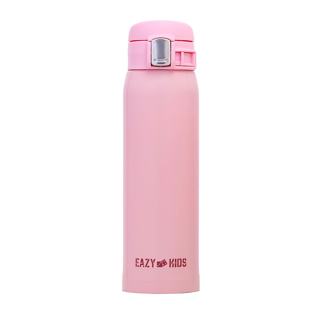 Eazy Kids - Insulated Stainless Steel Travel Water Bottle - 500ml - Pink