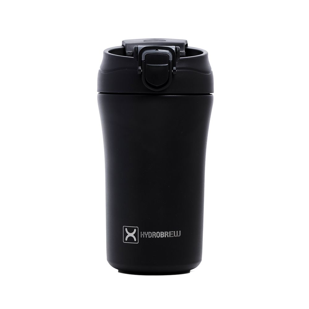 Hydrobrew - Insulated Tumbler Water Bottle 400ml - Black