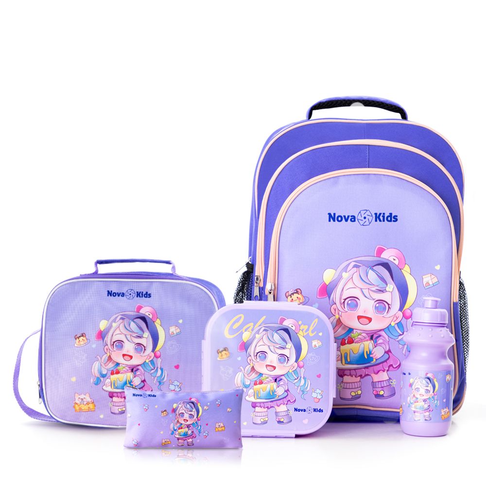 Nova Kids - School Bag 16in - Set of 5 - Birthday