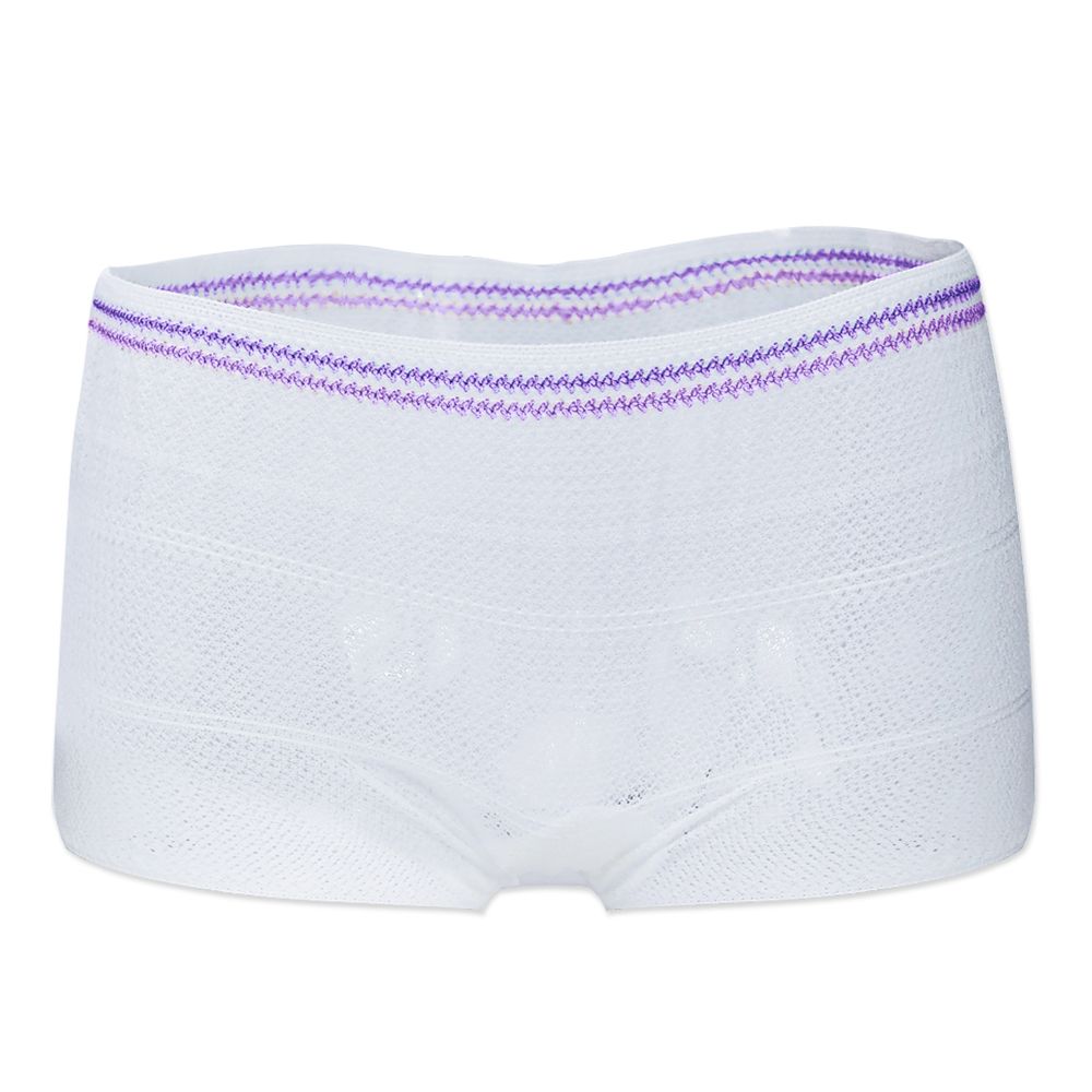 Sunveno - 2pc-Set - Postpartum Mesh Underwear - White - L