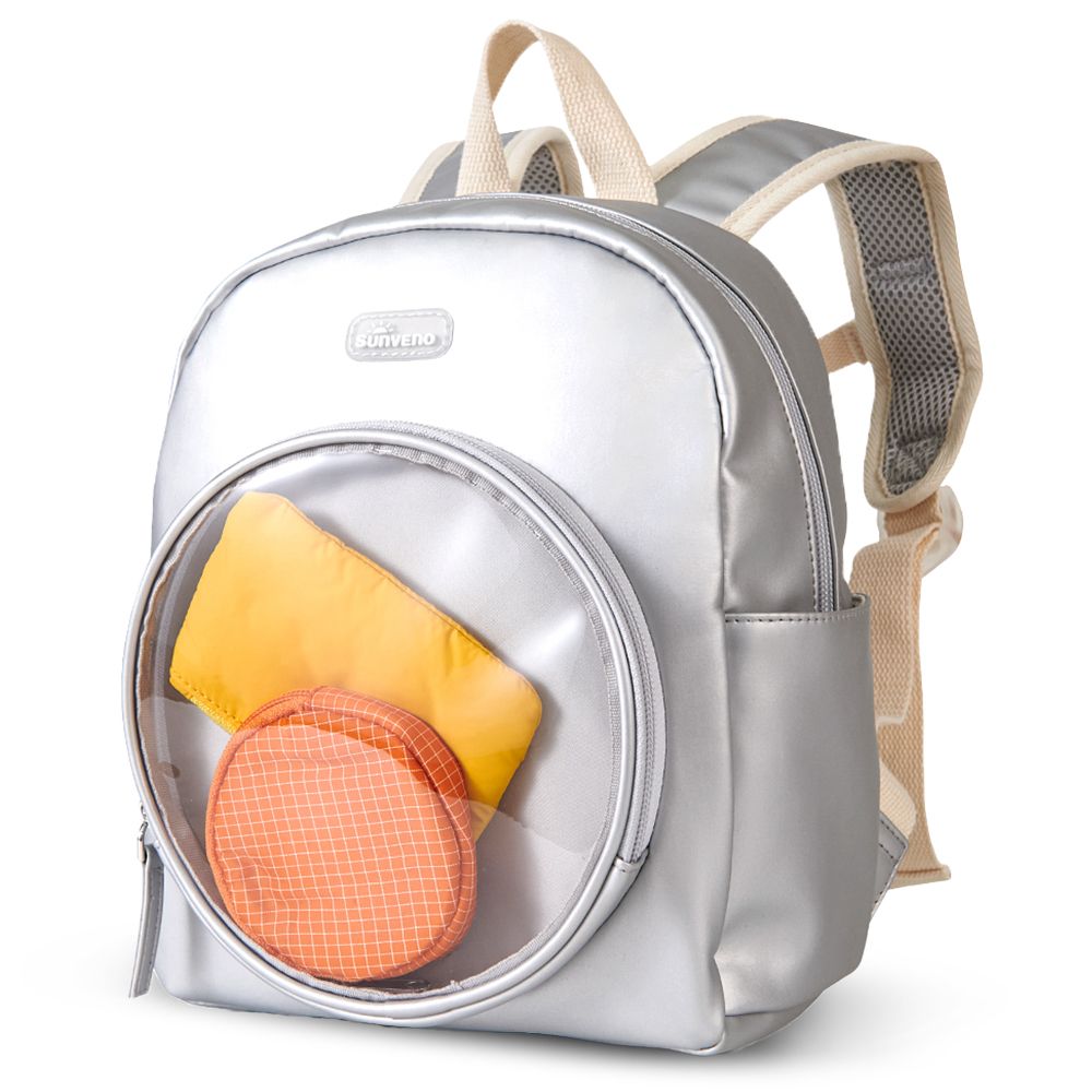 Sunveno - Kids Backpack - Silver - 11-inch