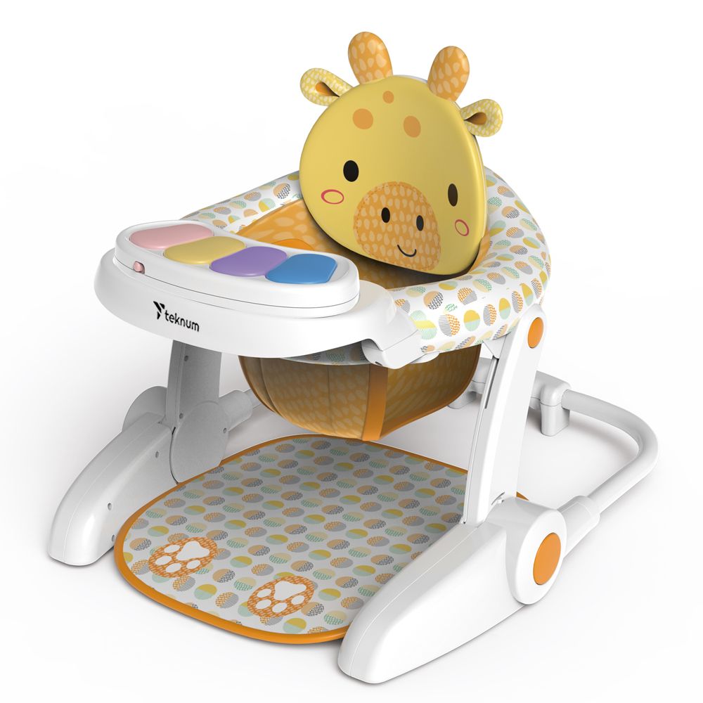 Teknum - Baby Dining Chair & Recliner Activity Chair - Giraffe