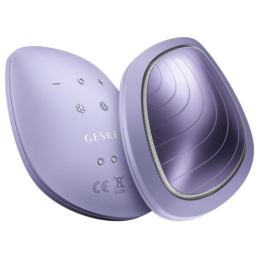 Geske - 9-in-1 Electric Sonic Warm & Cool Mask - Purple