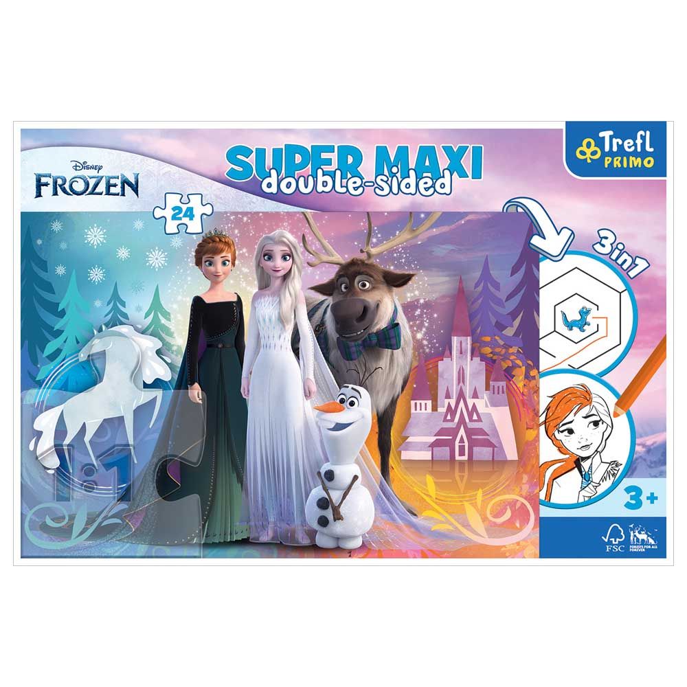 Disney Frozen - Happy Frozen Land Super Maxi Puzzle - 24pcs