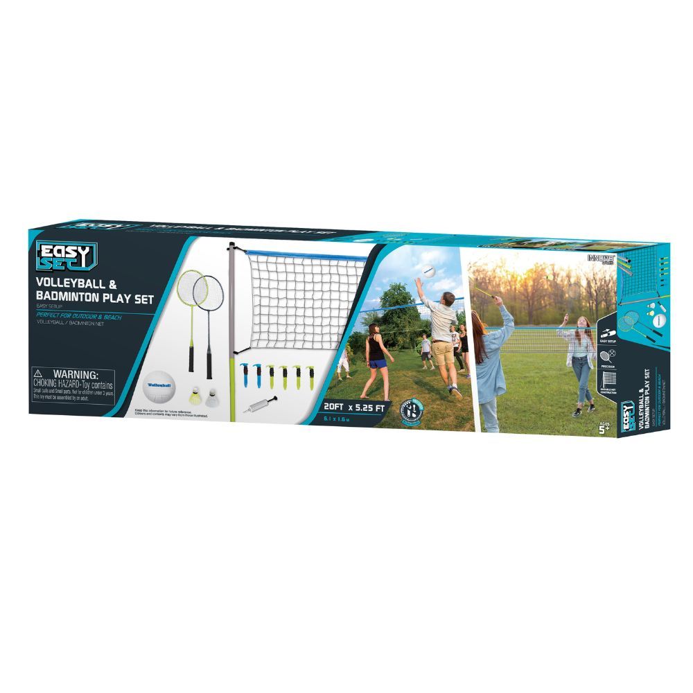 Hostfull - Volleyball And Badminton Play Set