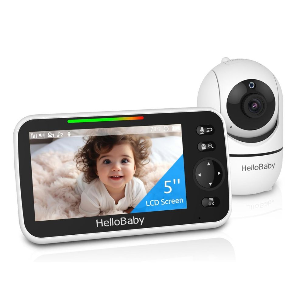 Hello Baby - 5 Inch LCD Screen - Baby Video Monitor