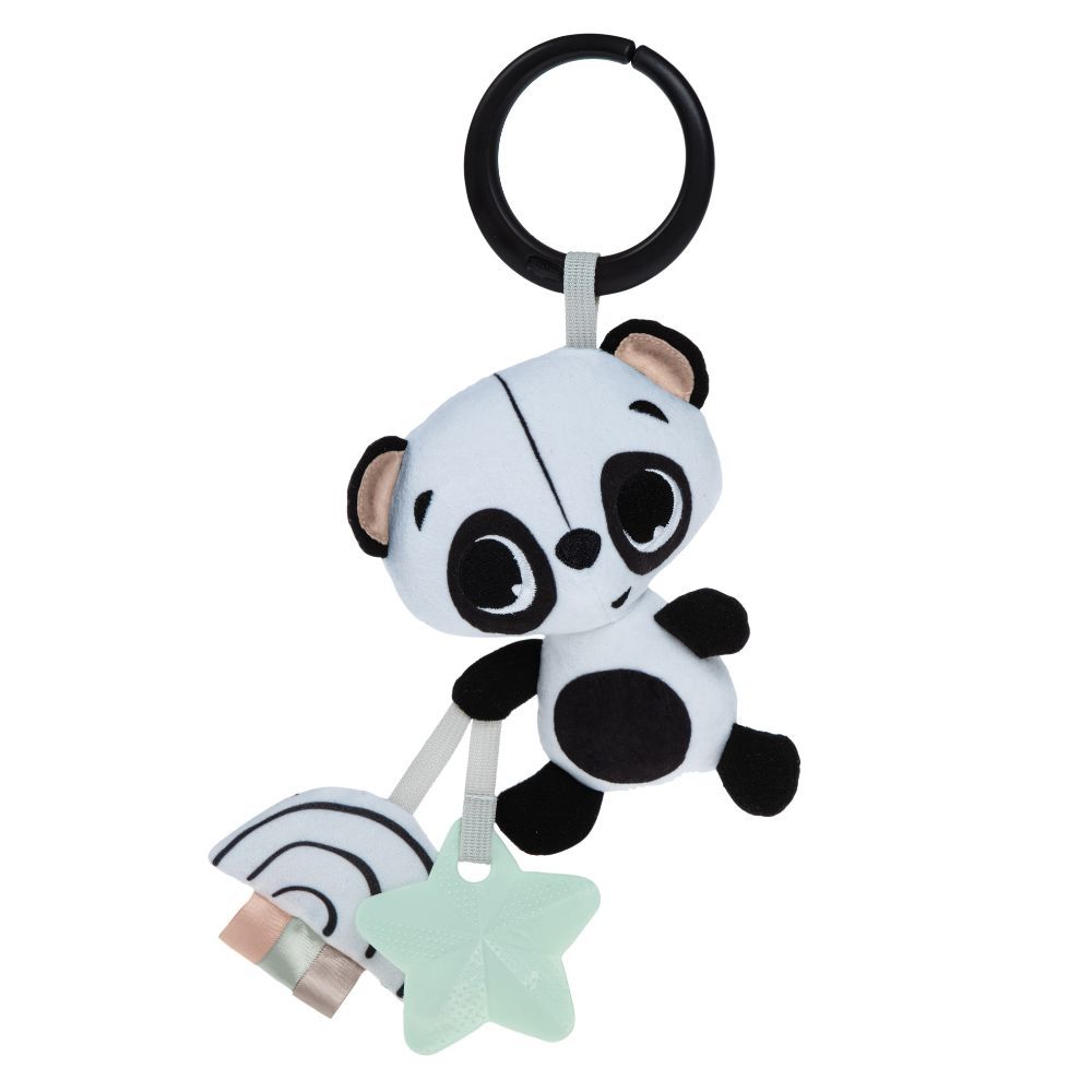 Tiny Love - Black And White Decor Panda Take Along Rattle Toy