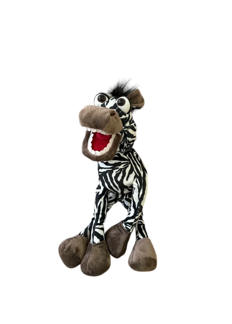 Edu Fun - Zebra Horse Living Hand Puppet - 45cm