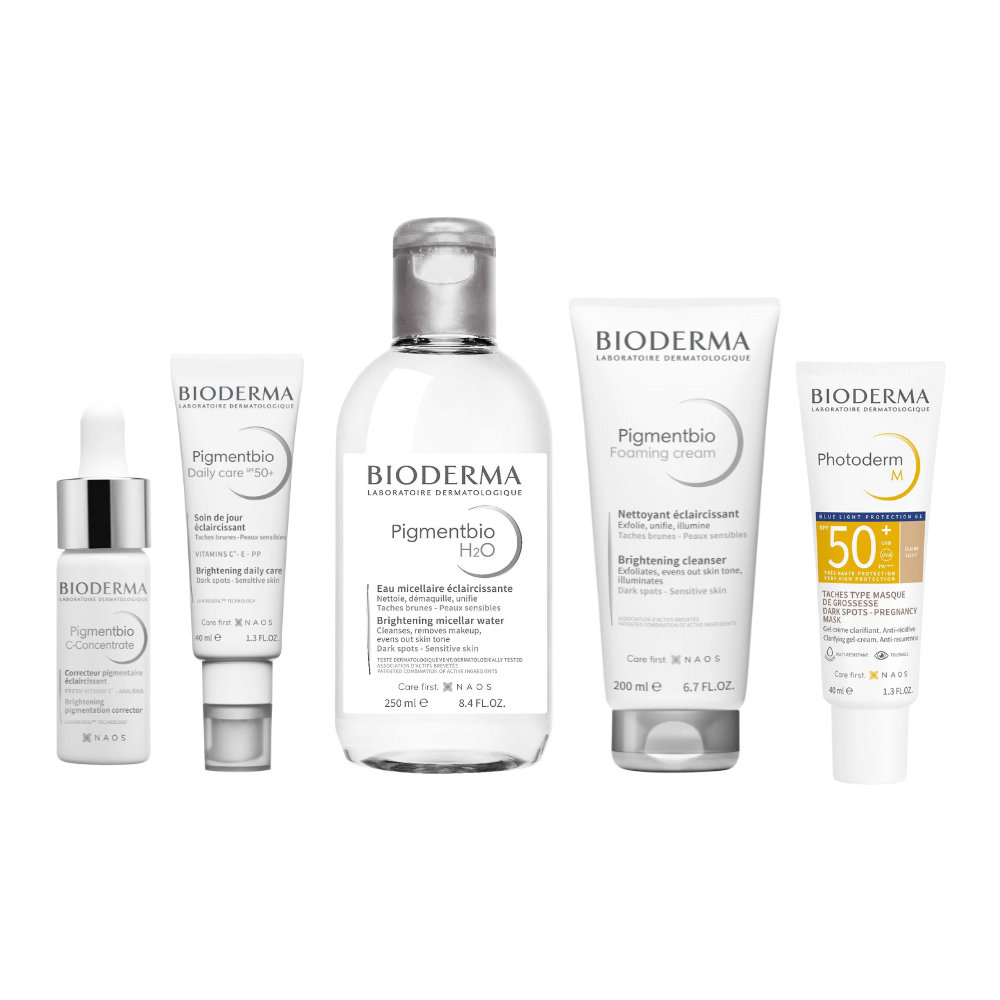 Bioderma - Dermatological Bundle For Hyperpigmentation And Dark Spots - 5 Pcs