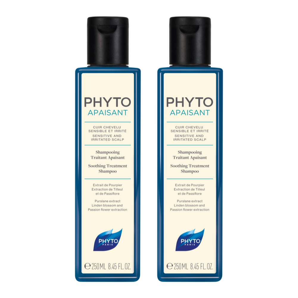 Phyto - Apaisant Shampoo 500ml - Pack of 2