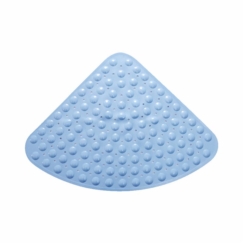 Mei Stylish - Non-Slip Rubber Shower Mat - Blue - 54 x 54cm