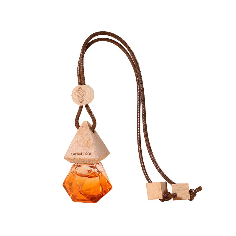 Mei Stylish - Mini Hanging Car Perfume Diffuser Bottle - Orange - 10ml