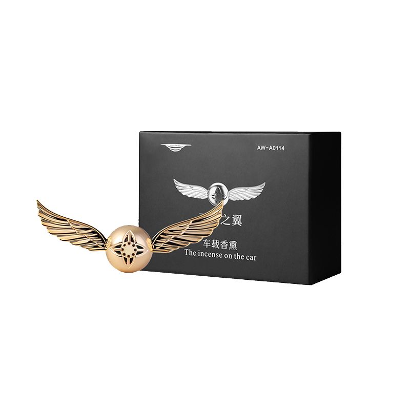 Mei Stylish - Winged Decorative Car Air Freshener - Lemon - 10 ml