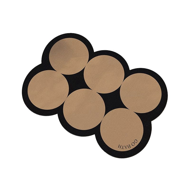 Mei Stylish - Diatom Mud Anti Slip Bathroom Mat - Brown - 50x80cm