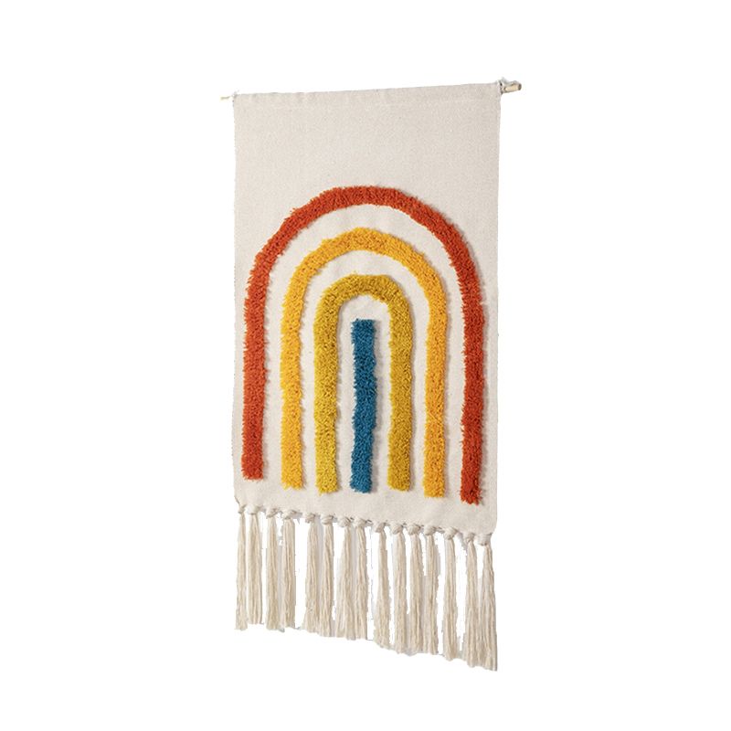 Mei Stylish - Bohemian Hanging Tapestry With 20 cm Tassel - 70x50 cm