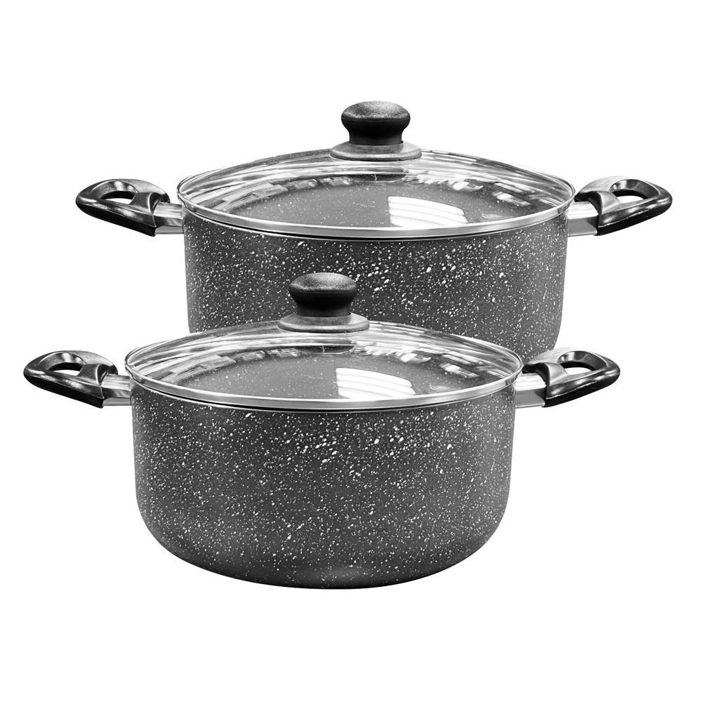 Kitchen Master - Nonstick Cooking Pot Set - 4 Pcs - 26 cm