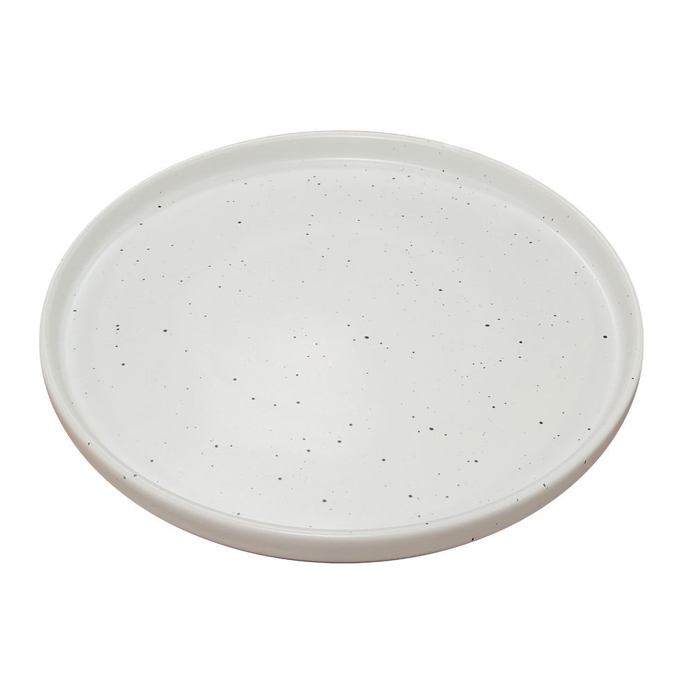 Kitchen Master - Minto Stoneware Dinner Plate - White - 10.5-Inch