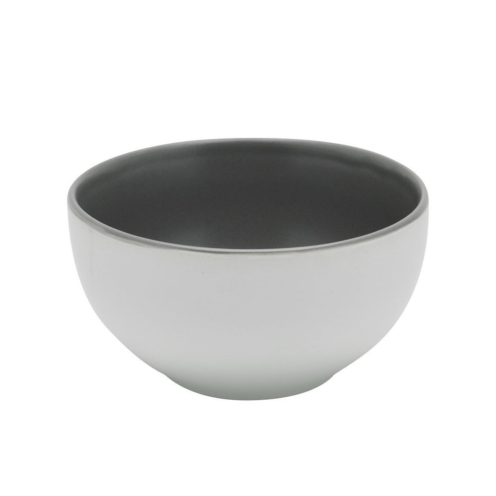 Kitchen Master - Luna Stoneware Soup Bowl - White - 5.5-Inch