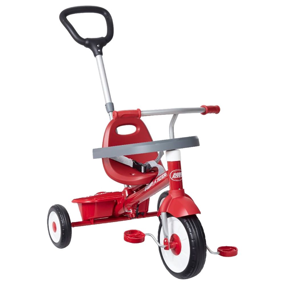 Radio Flyer - 3-in-1 Stroll N Trike Tricycle - Red