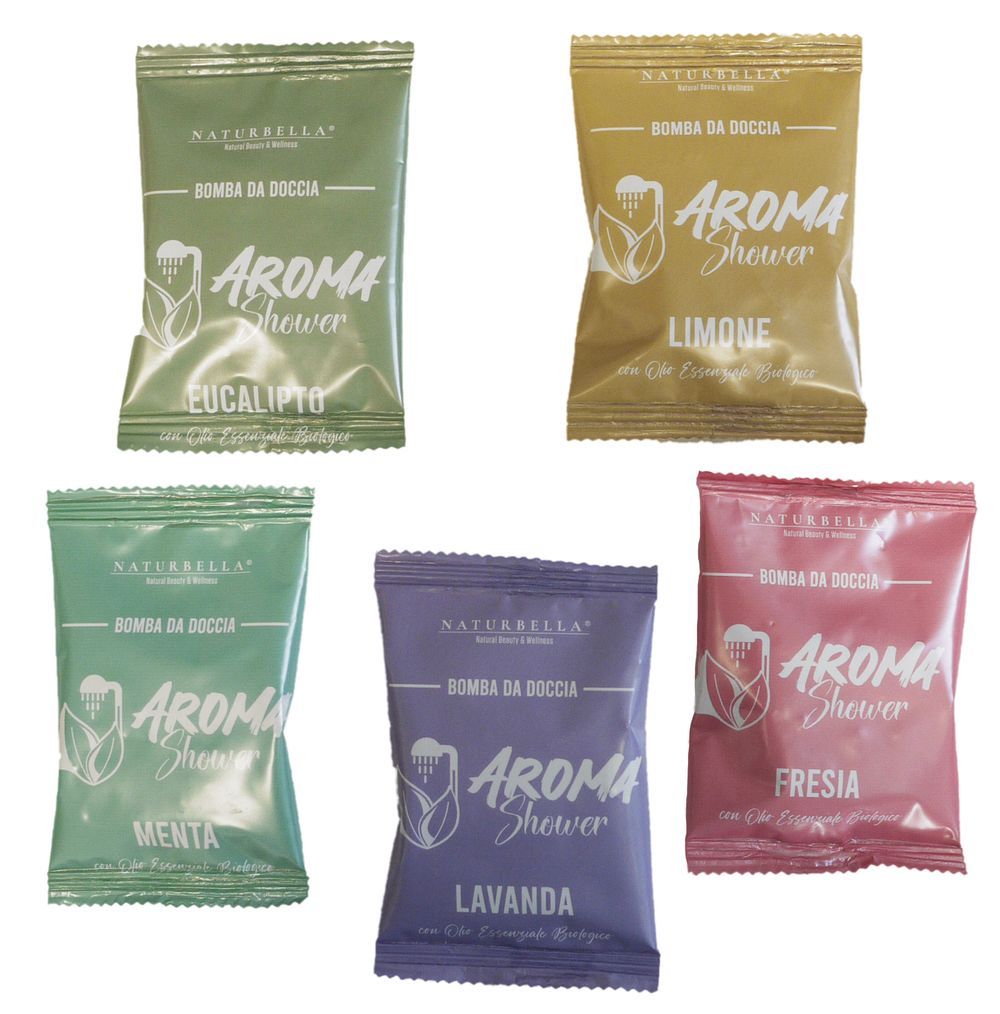 Gisa Wellness - Aroma Shower Mix Bath Bomb Gift Box - Pack of 5