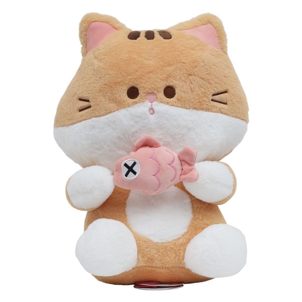 Toto Toys - Stuffed Cat Plush Toy - Brown - 42 cm