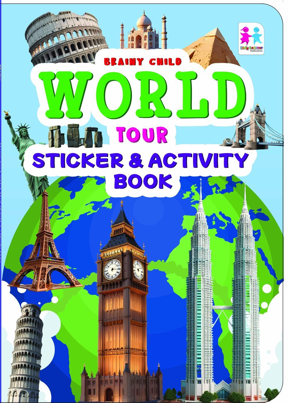 Brainy Child World Tour Sticker & Activity Book