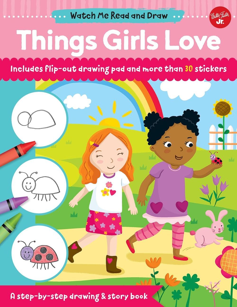 كتاب Watch Me Read And Draw: Things Girls Love