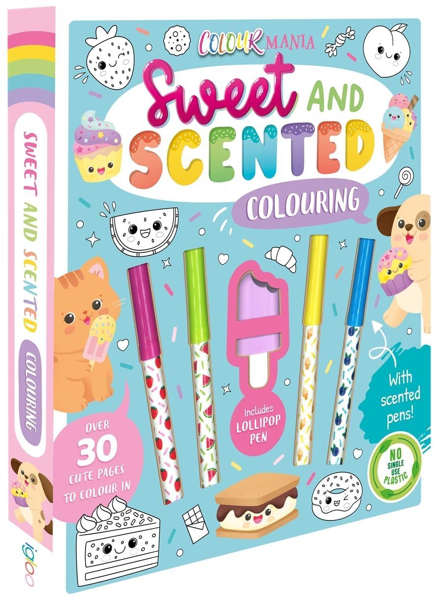 Igloo Books - Sweet And Scented Colouring Mania