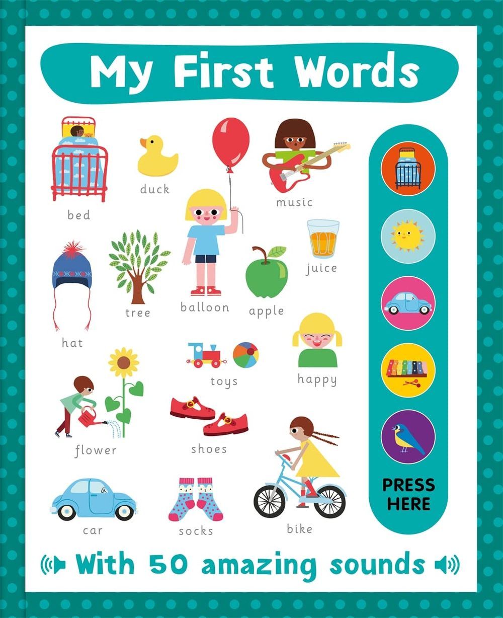 Igloo Books - My First Words With 50 Amazing Sounds